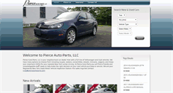 Desktop Screenshot of pierceautoparts.com